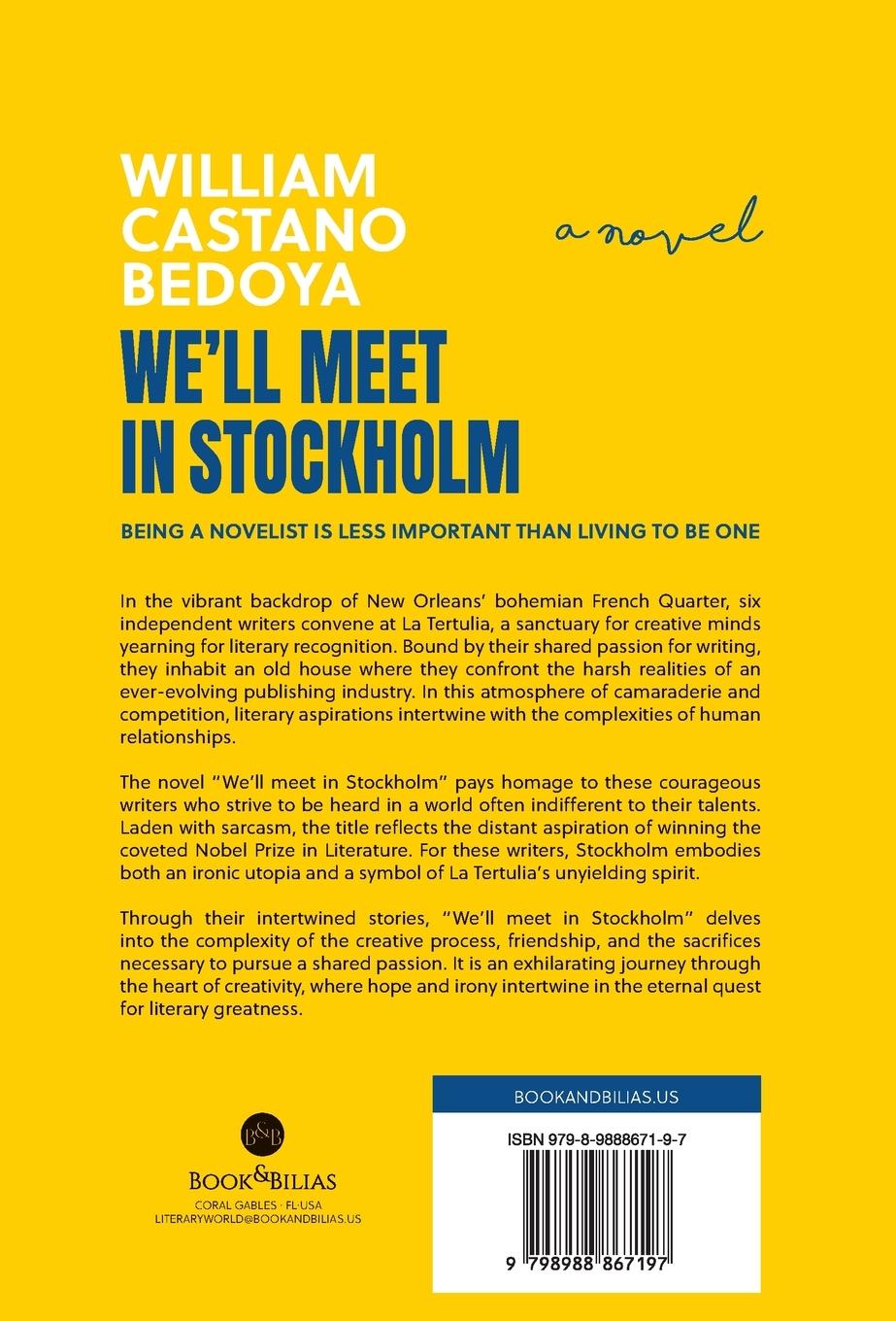 Rückseitencover We'll meet in Stockholm
