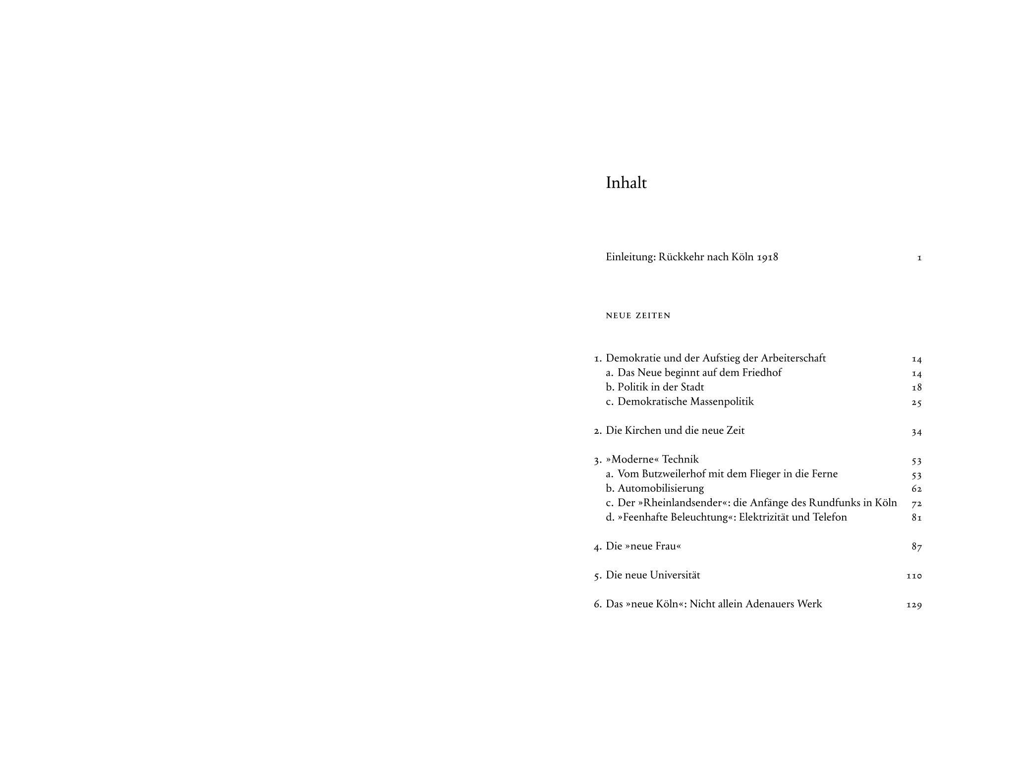 Beispielinhalt (Bild) Köln in der Weimarer Republik 1918-1933 (Vorzugsausgabe)