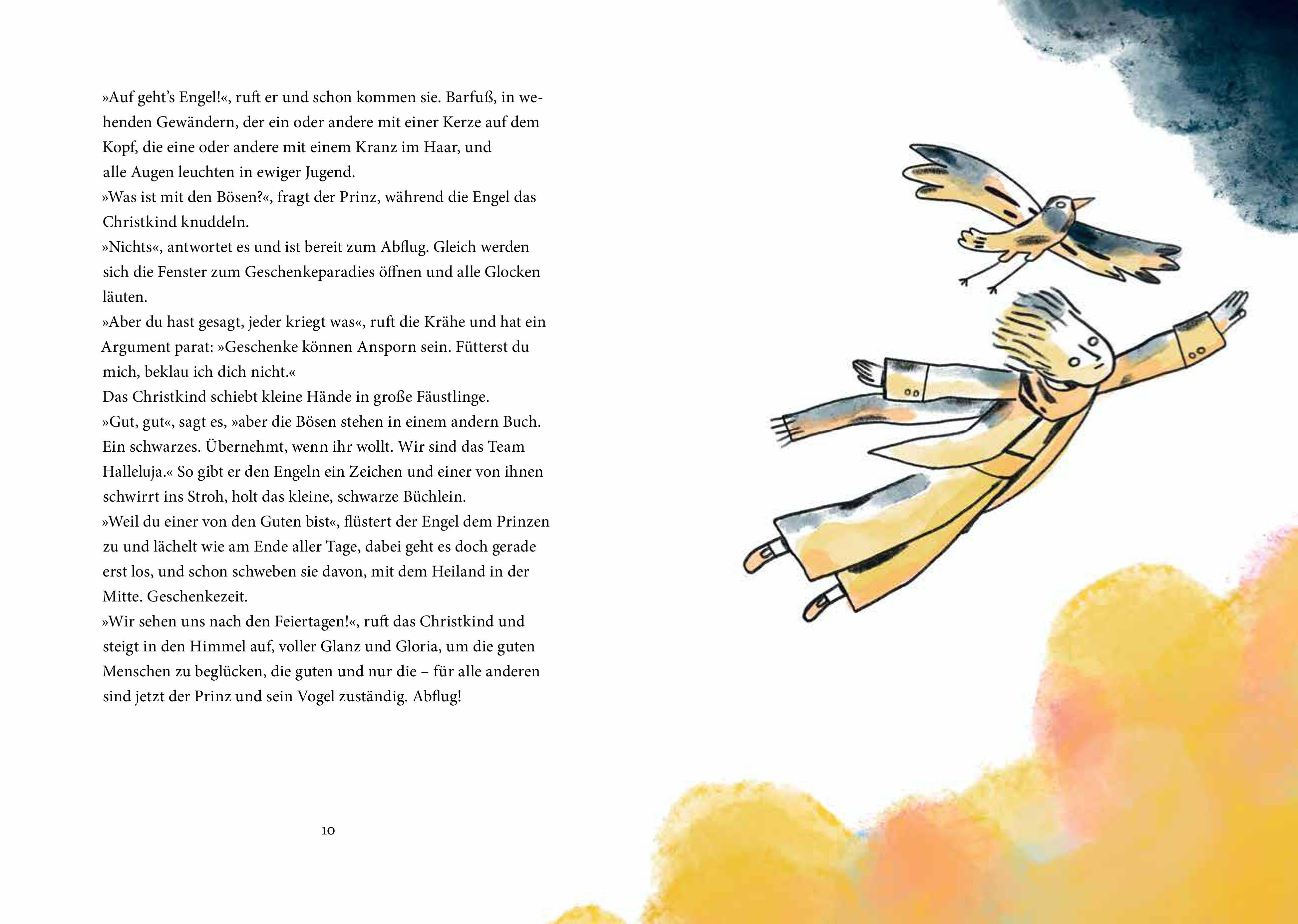 Beispielinhalt (Bild) Der kleine Prinz macht Geschenke