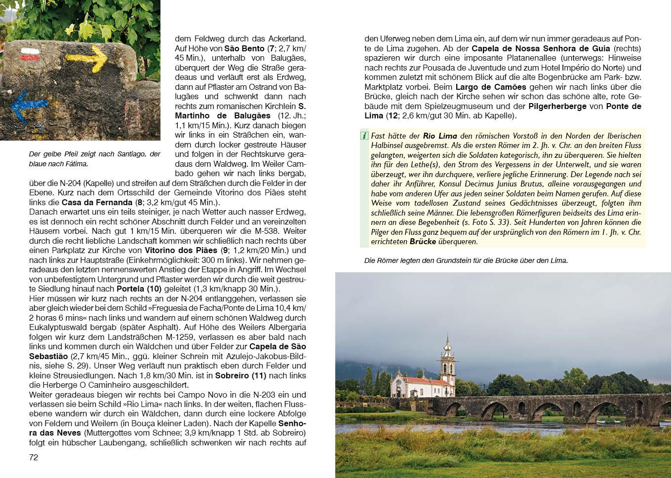 Beispielinhalt (Bild) Jakobsweg - Caminho Português