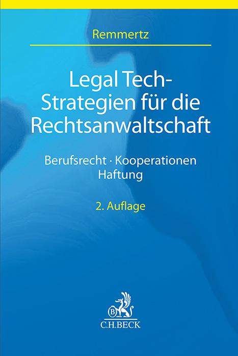 Vorderes Coverbild Legal Tech-Strategien für Rechtsanwälte