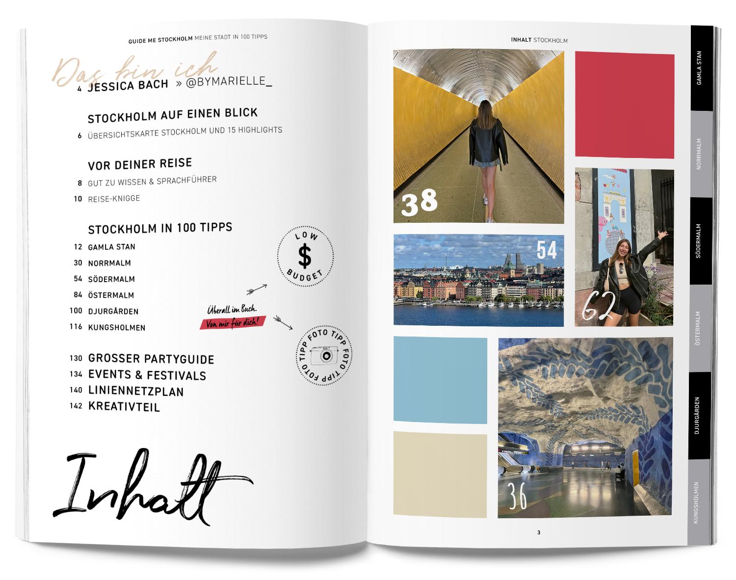 Beispielinhalt (Bild) GuideMe Reiseführer Stockholm