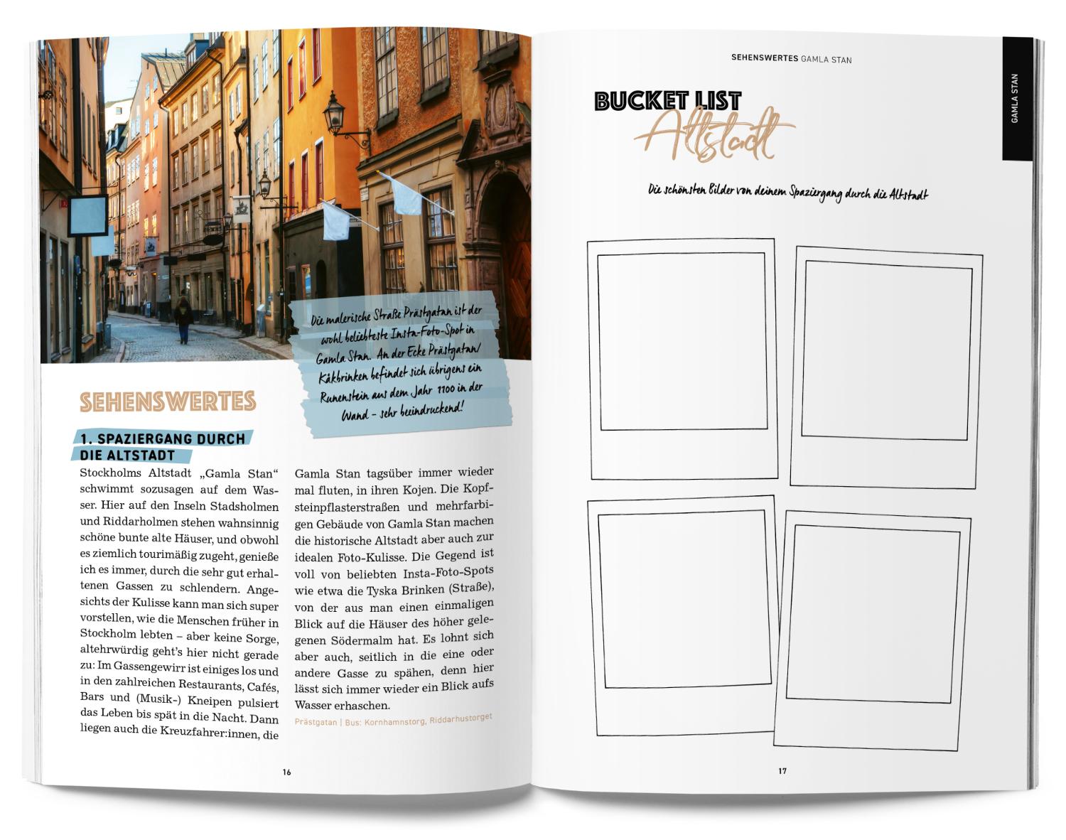 Beispielinhalt (Bild) GuideMe Reiseführer Stockholm