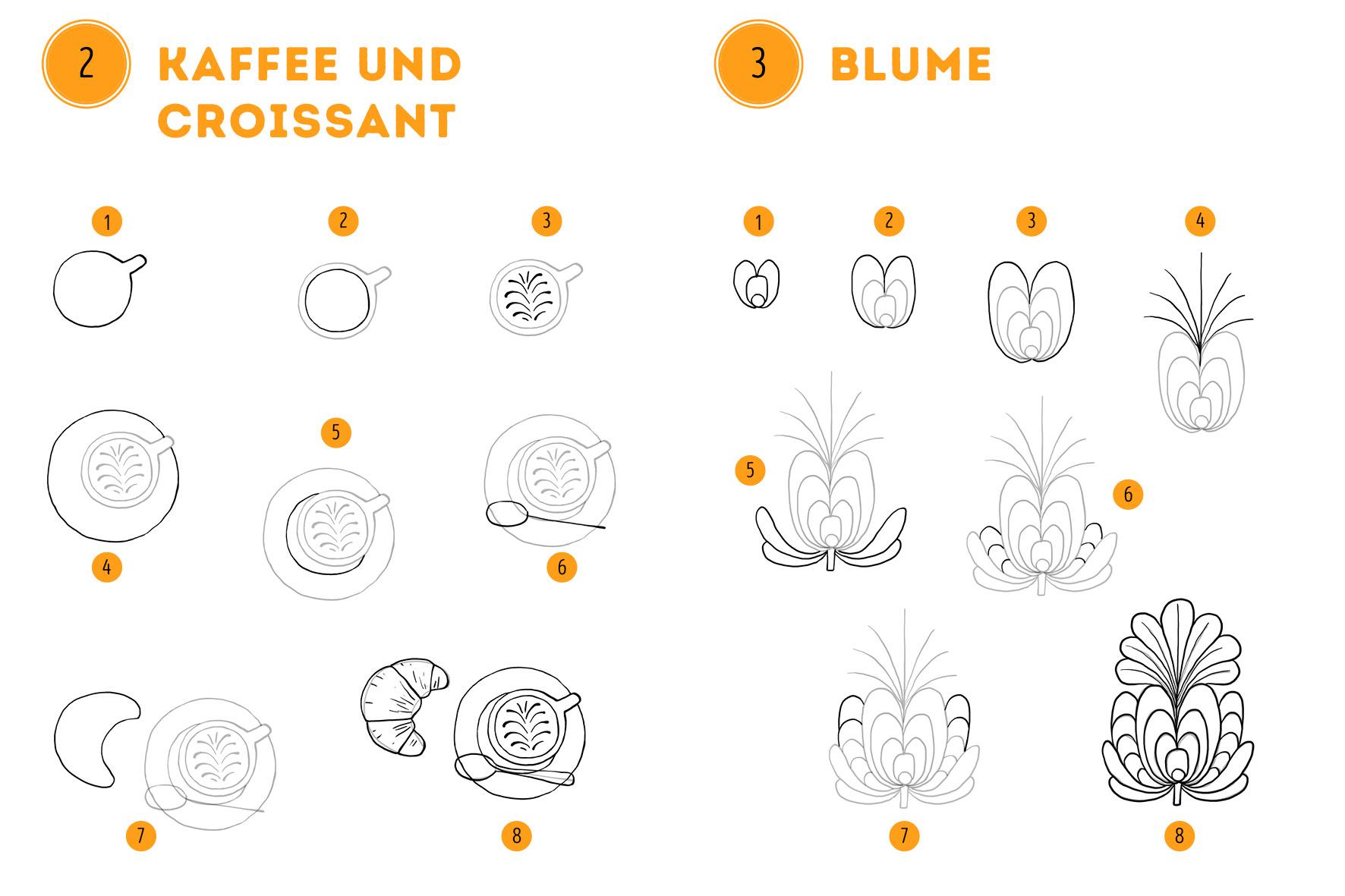 Beispielinhalt (Bild) 300 Motive zeichnen