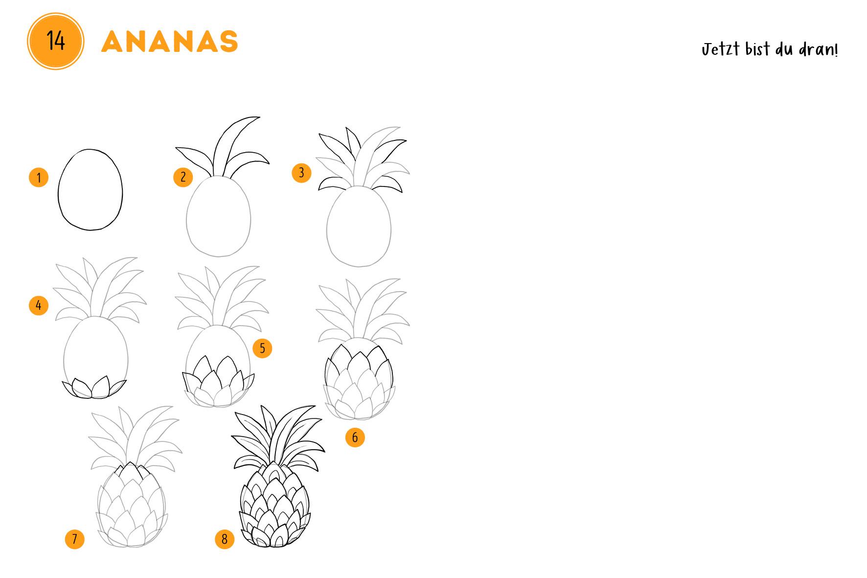 Beispielinhalt (Bild) 300 Motive zeichnen
