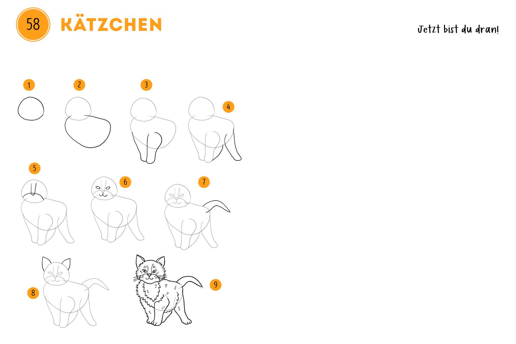 Beispielinhalt (Bild) 300 Motive zeichnen