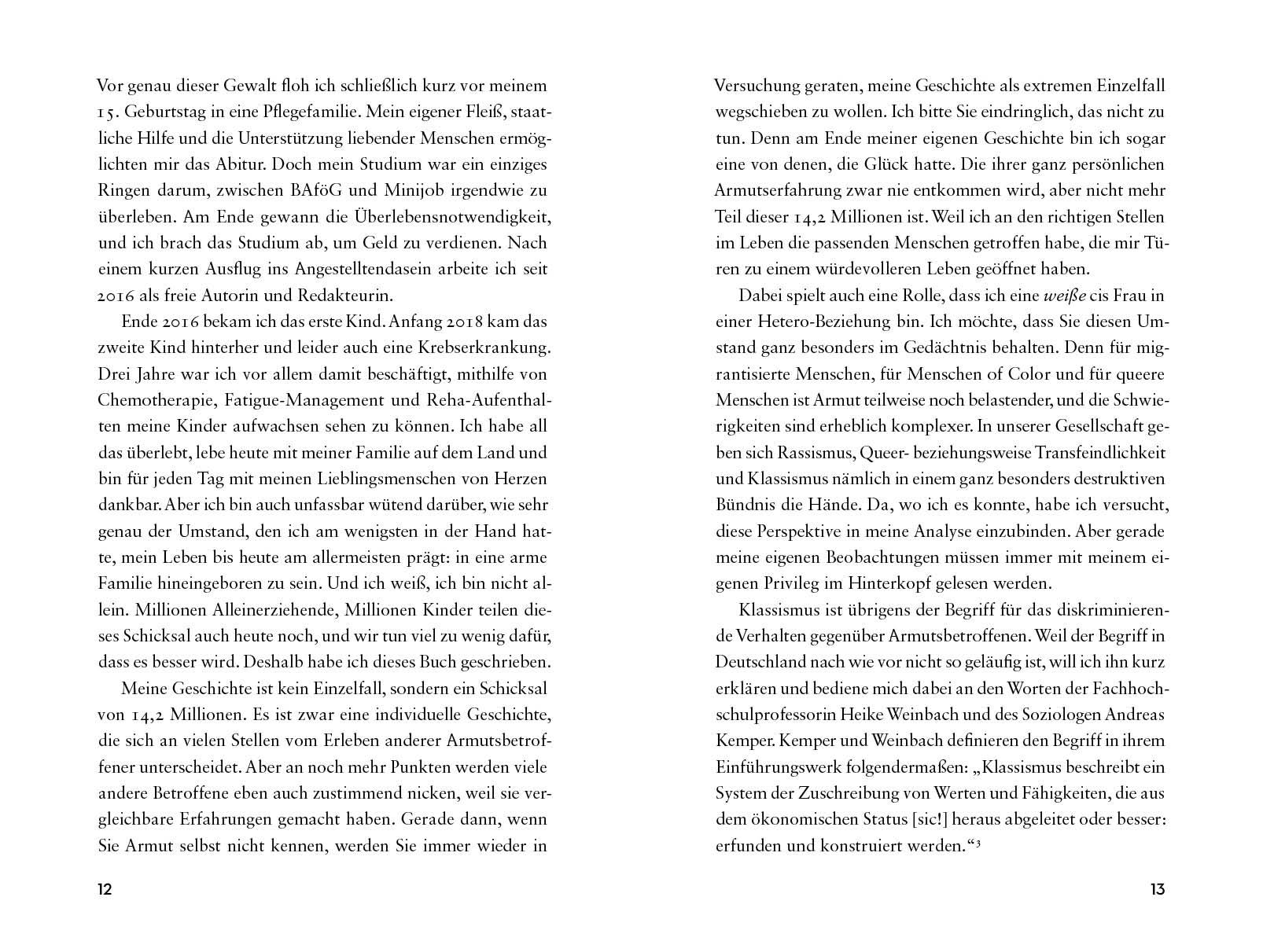 Beispielinhalt (Bild) Das Gefühl von Armut