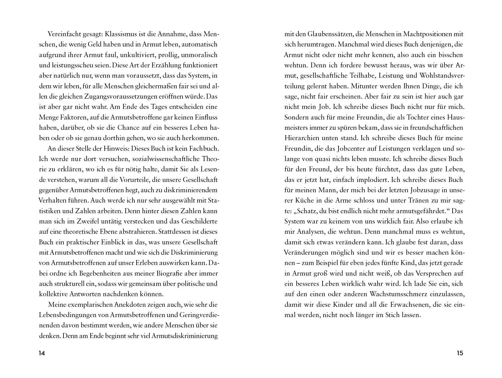 Beispielinhalt (Bild) Das Gefühl von Armut