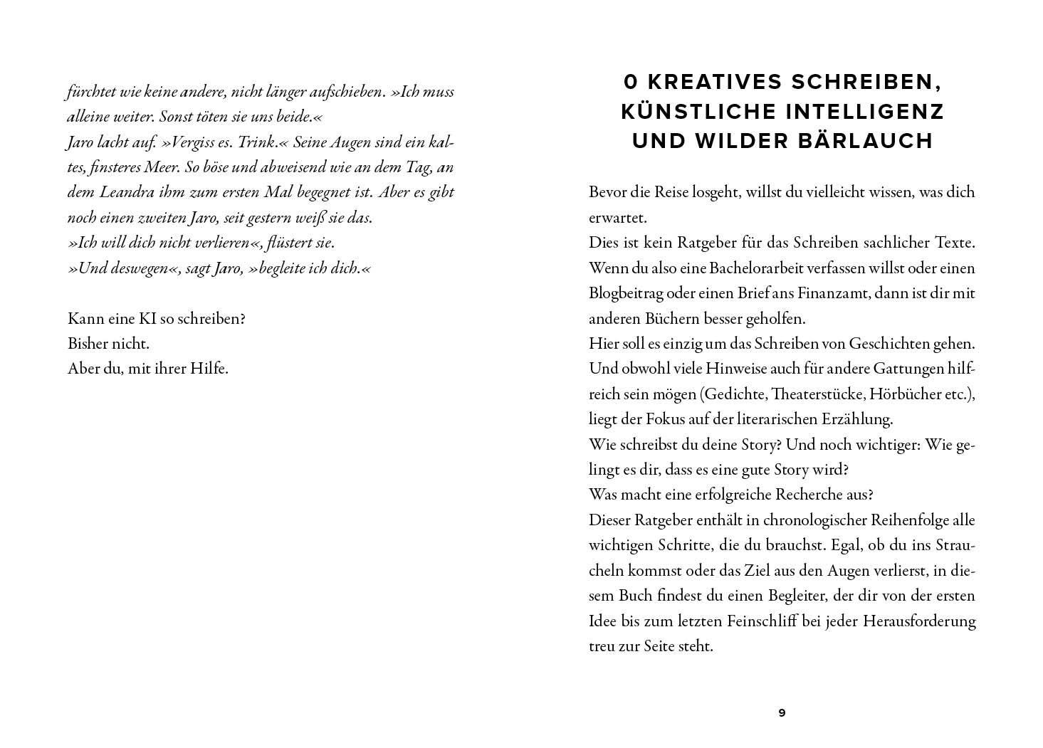 Beispielinhalt (Bild) Die träumende KI