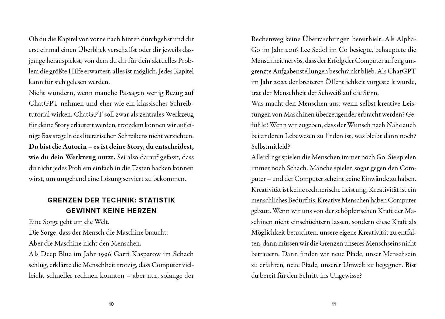 Beispielinhalt (Bild) Die träumende KI