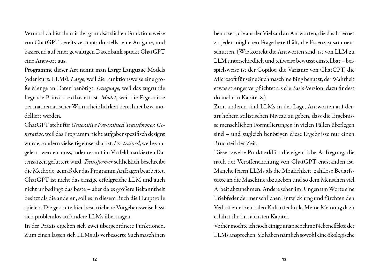 Beispielinhalt (Bild) Die träumende KI