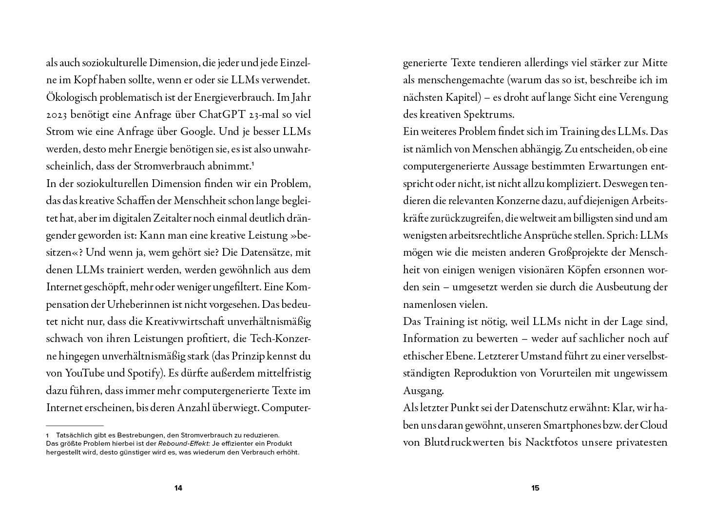 Beispielinhalt (Bild) Die träumende KI