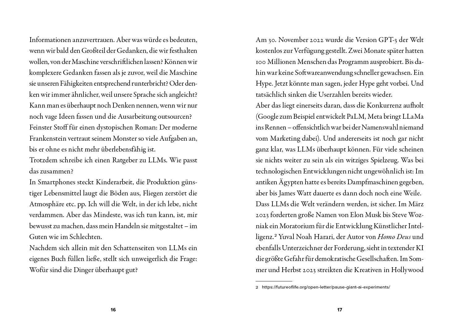 Beispielinhalt (Bild) Die träumende KI