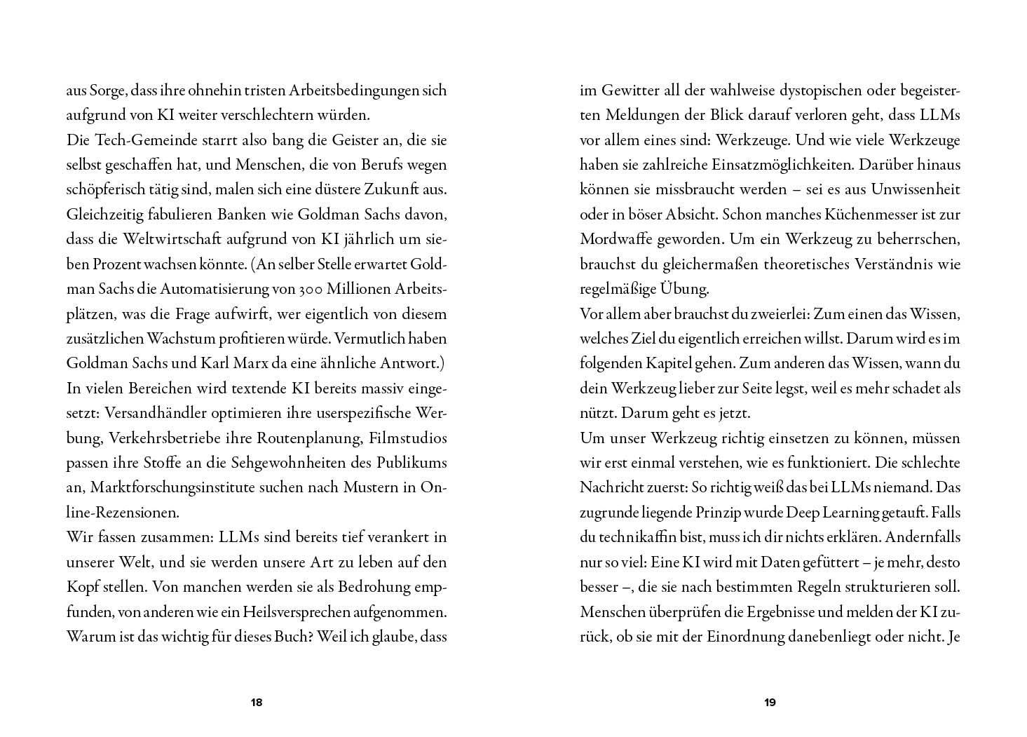 Beispielinhalt (Bild) Die träumende KI