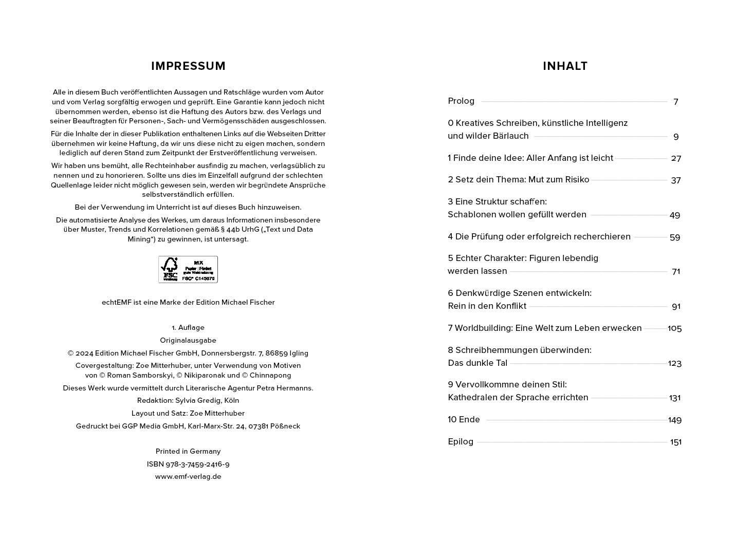 Beispielinhalt (Bild) Die träumende KI