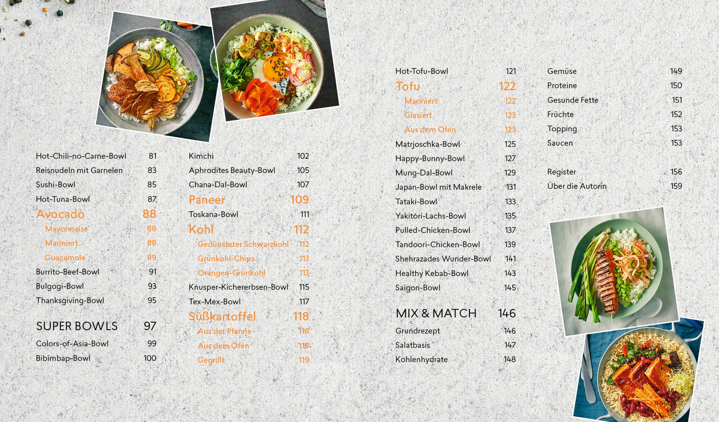 Beispielinhalt (Bild) Buddha Bowls