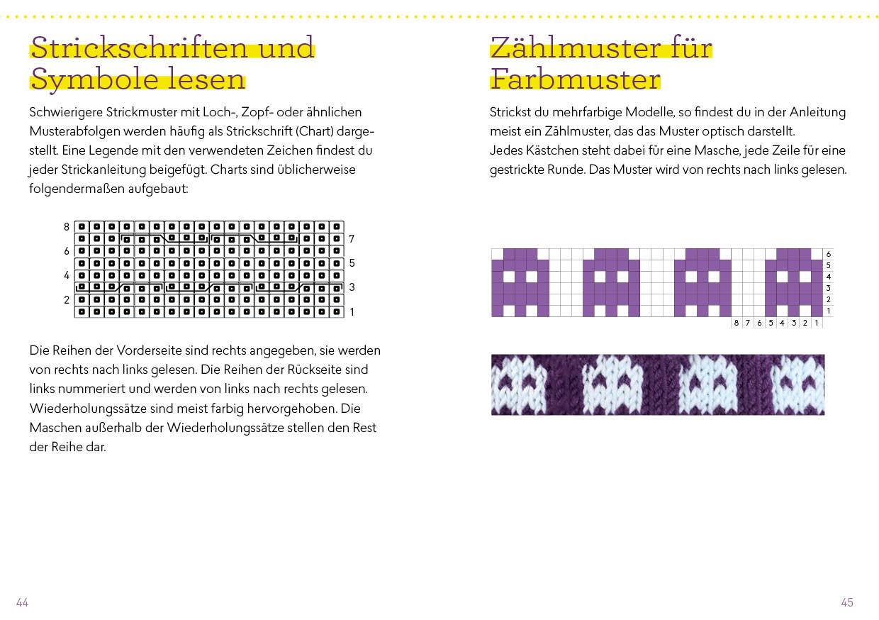 Beispielinhalt (Bild) Auf die Socke, fertig, los! Die kleine Strickschule für unterwegs