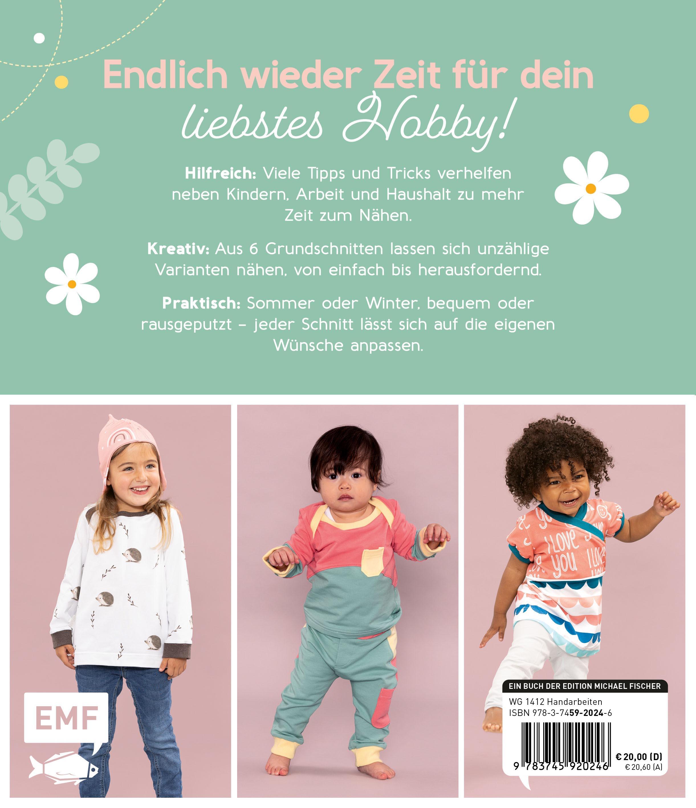 Rückseitencover Mamas Lieblingsschnitte - Nähen - Plotten - Zeit sparen