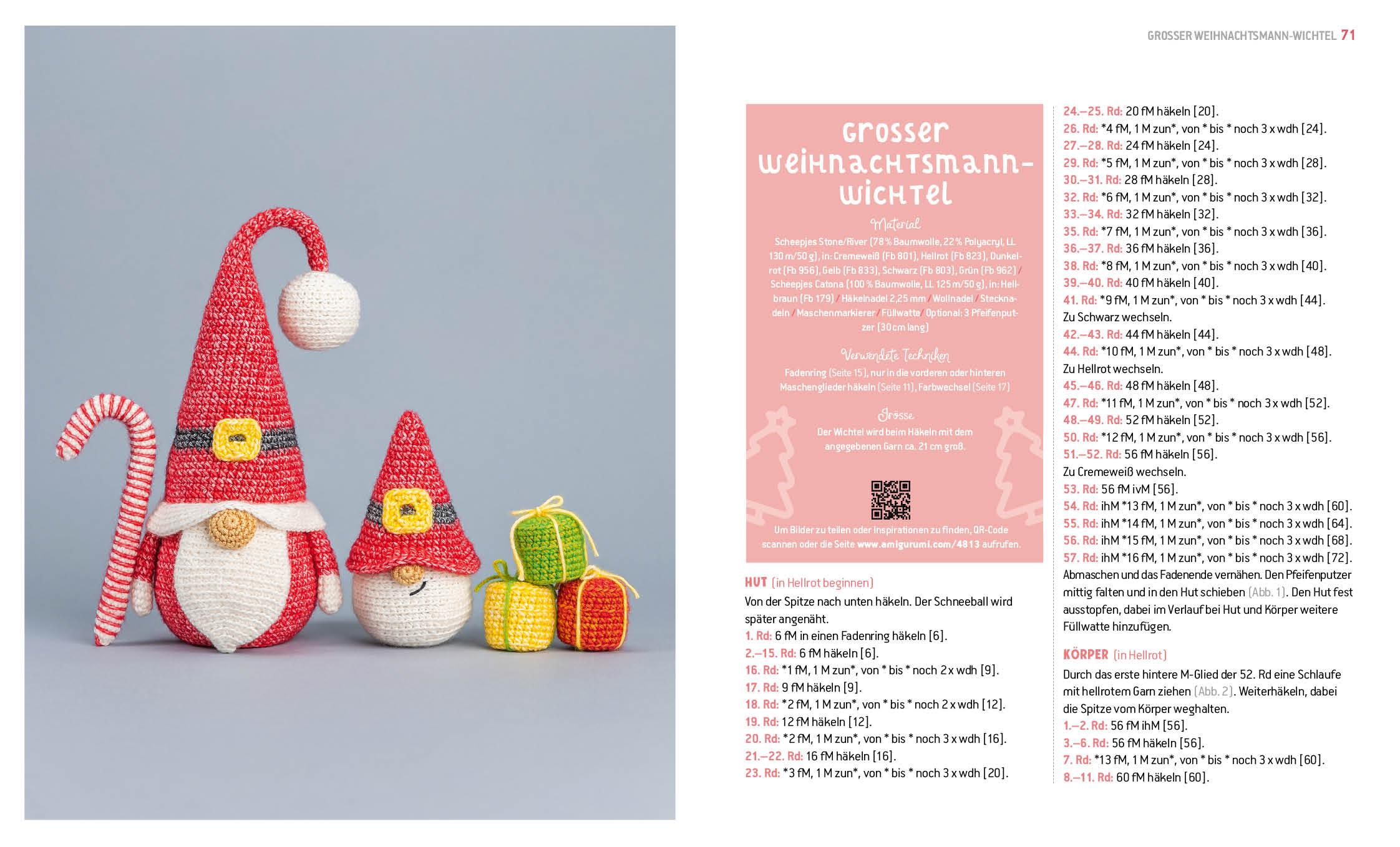 Beispielinhalt (Bild) Die Wichtel sind los! - Amigurumis häkeln