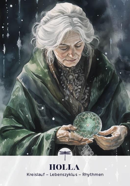 Beispielinhalt (Bild) Orakel-Kartenset: Seelengarten | Für deine spirituelle Selbsterkundung und die tiefe Verbindung mit dir selbst