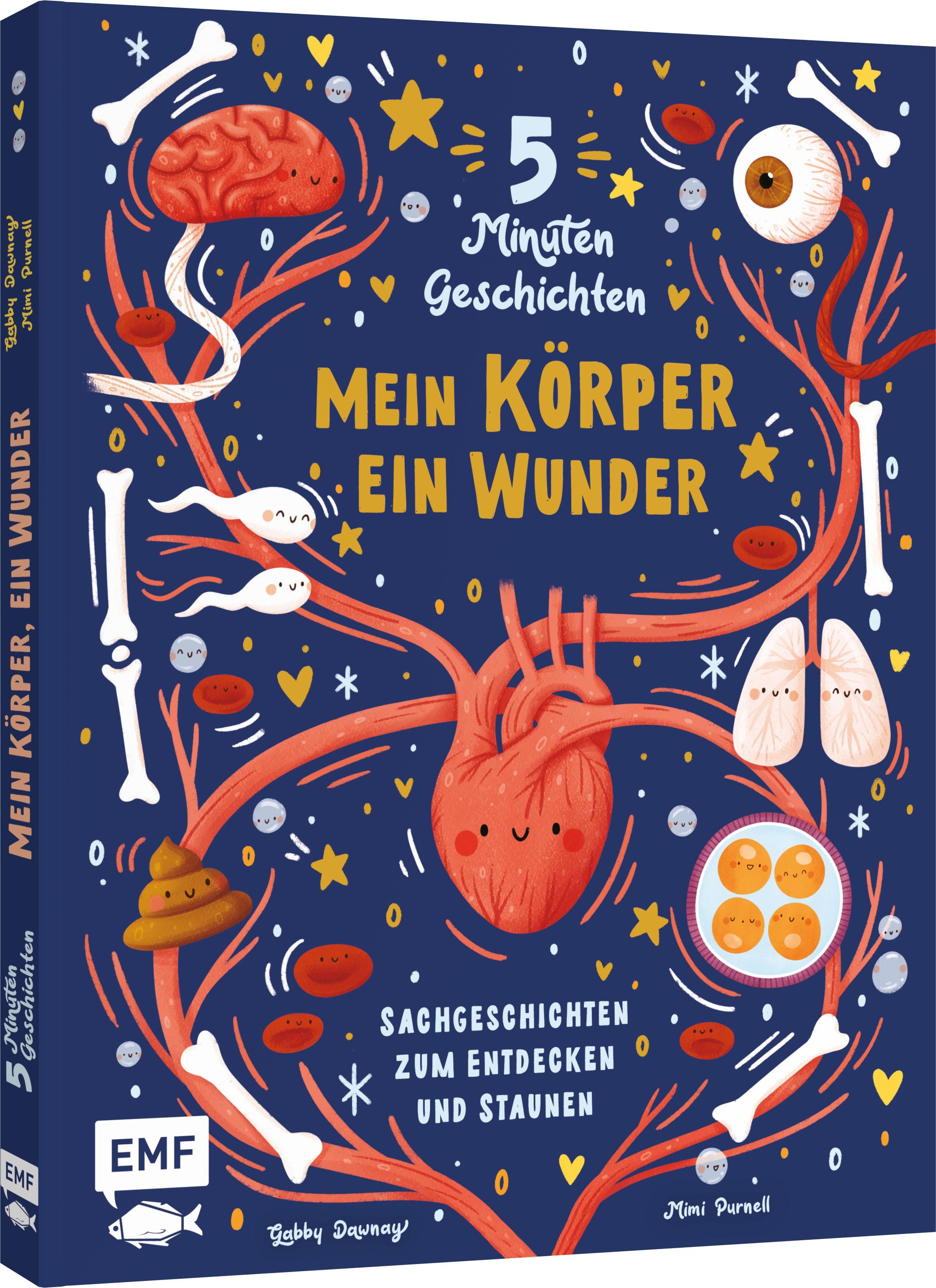 Vorderes Coverbild 5 Minuten Geschichten - Mein Körper, ein Wunder