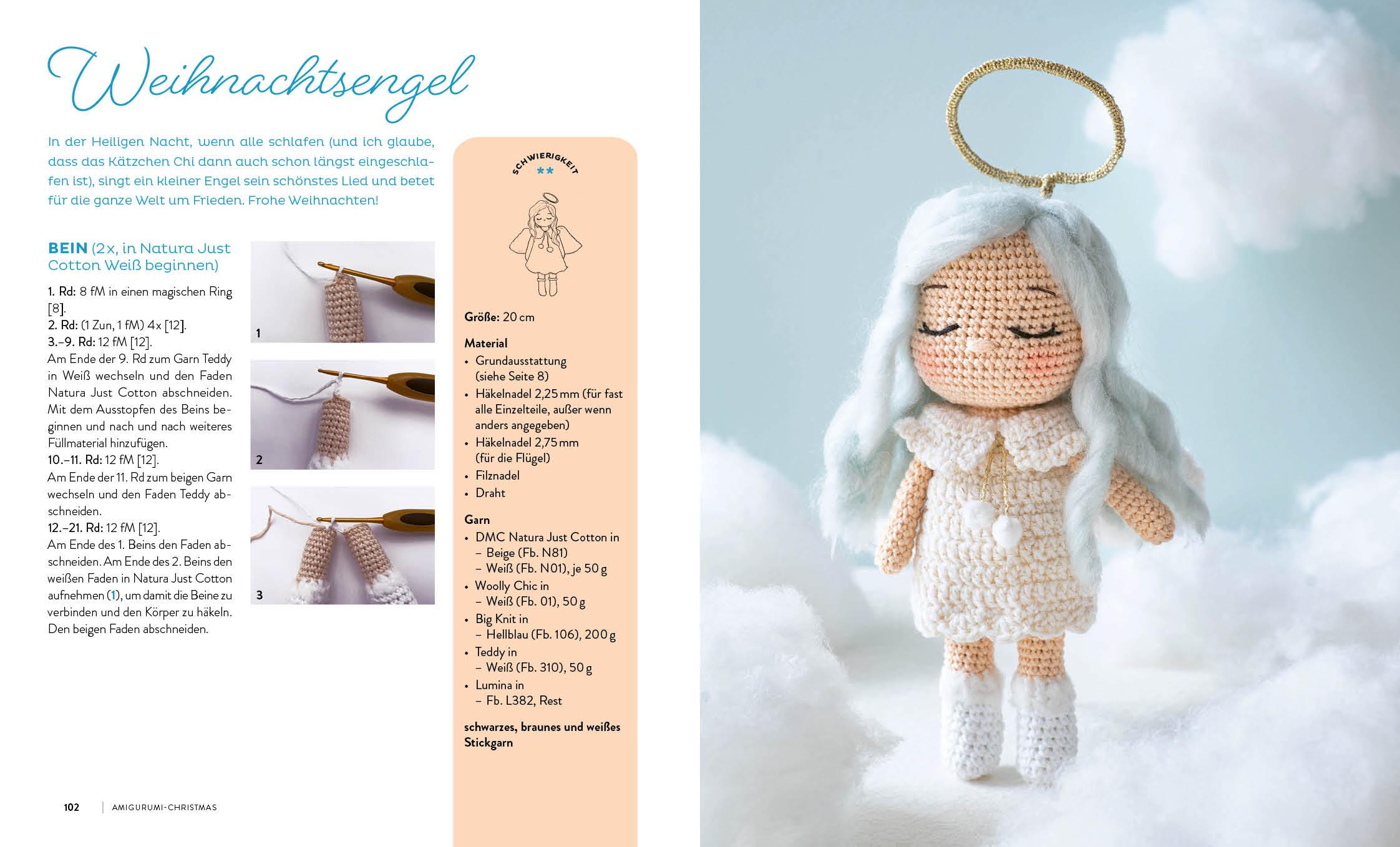 Beispielinhalt (Bild) Amigurumi-Christmas
