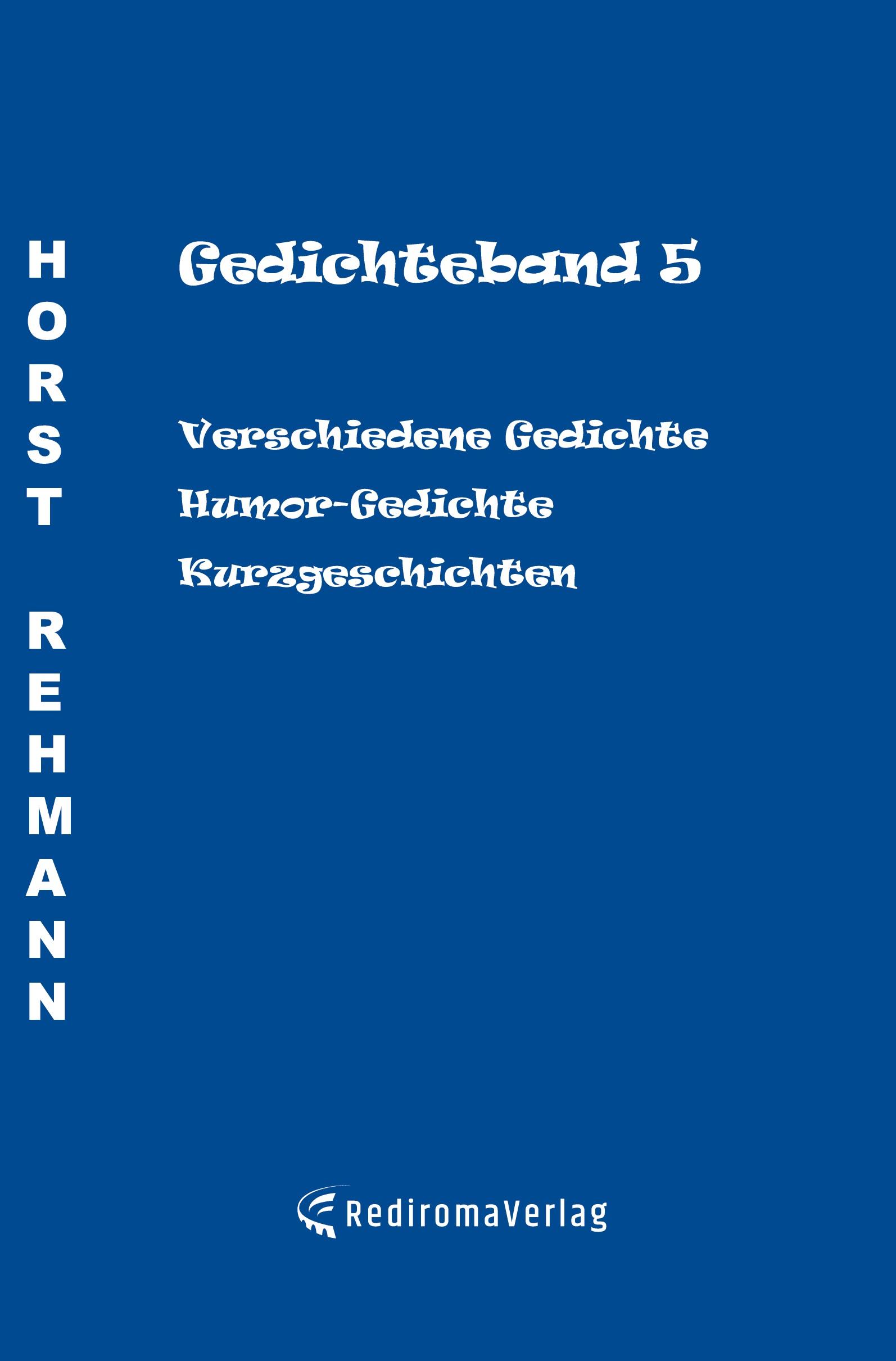 Vorderes Coverbild Gedichteband 5