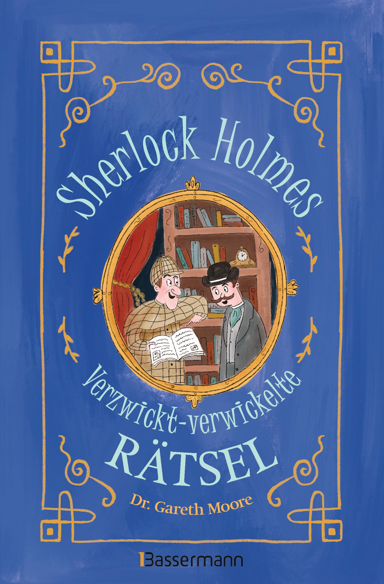 Vorderes Coverbild Sherlock Holmes - Verzwickt-verwickelte Rätsel. Für Kinder ab 8 Jahren