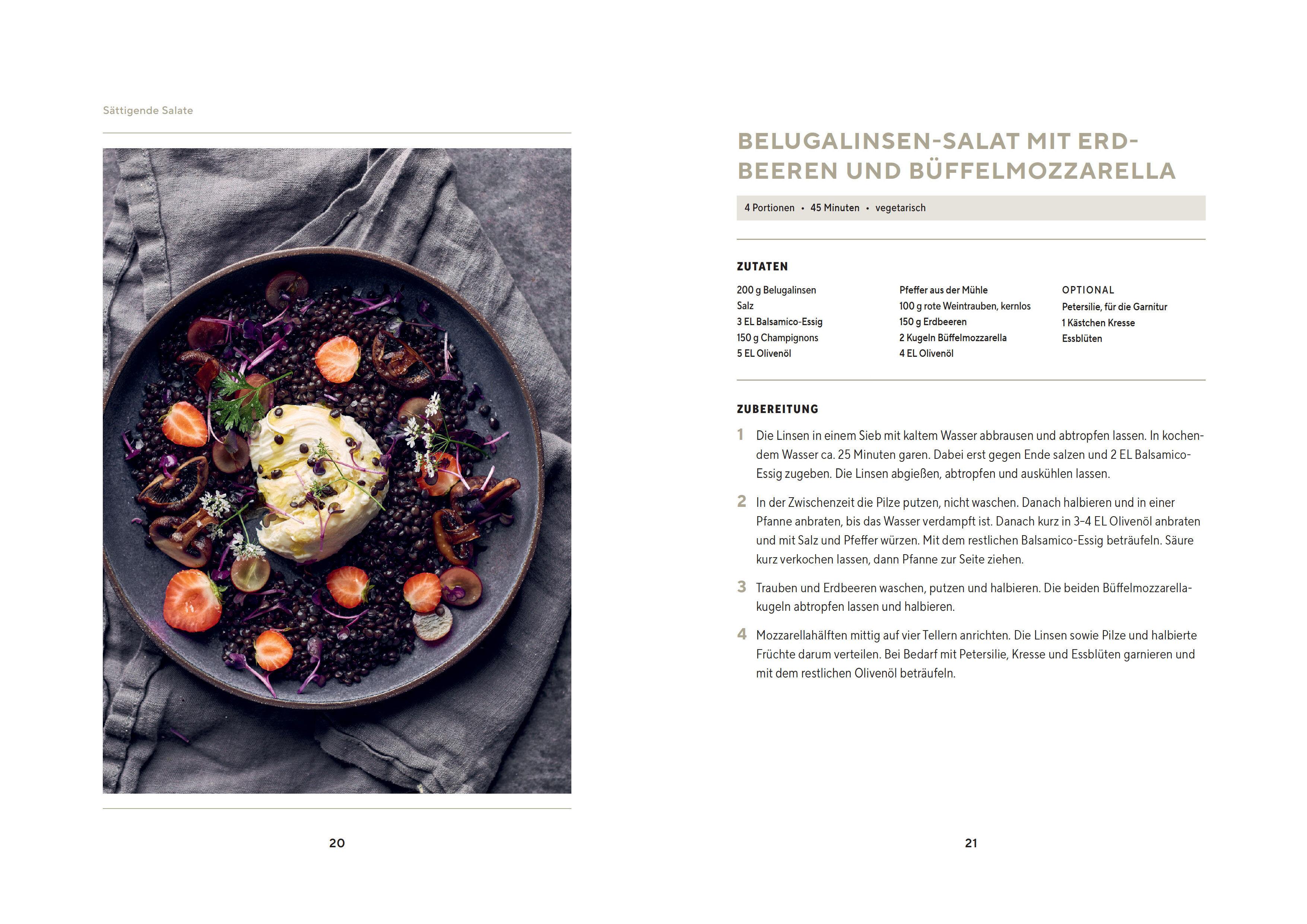 Beispielinhalt (Bild) Leckere Rezepte mit Hülsenfrüchten - vegetarisch und vegan