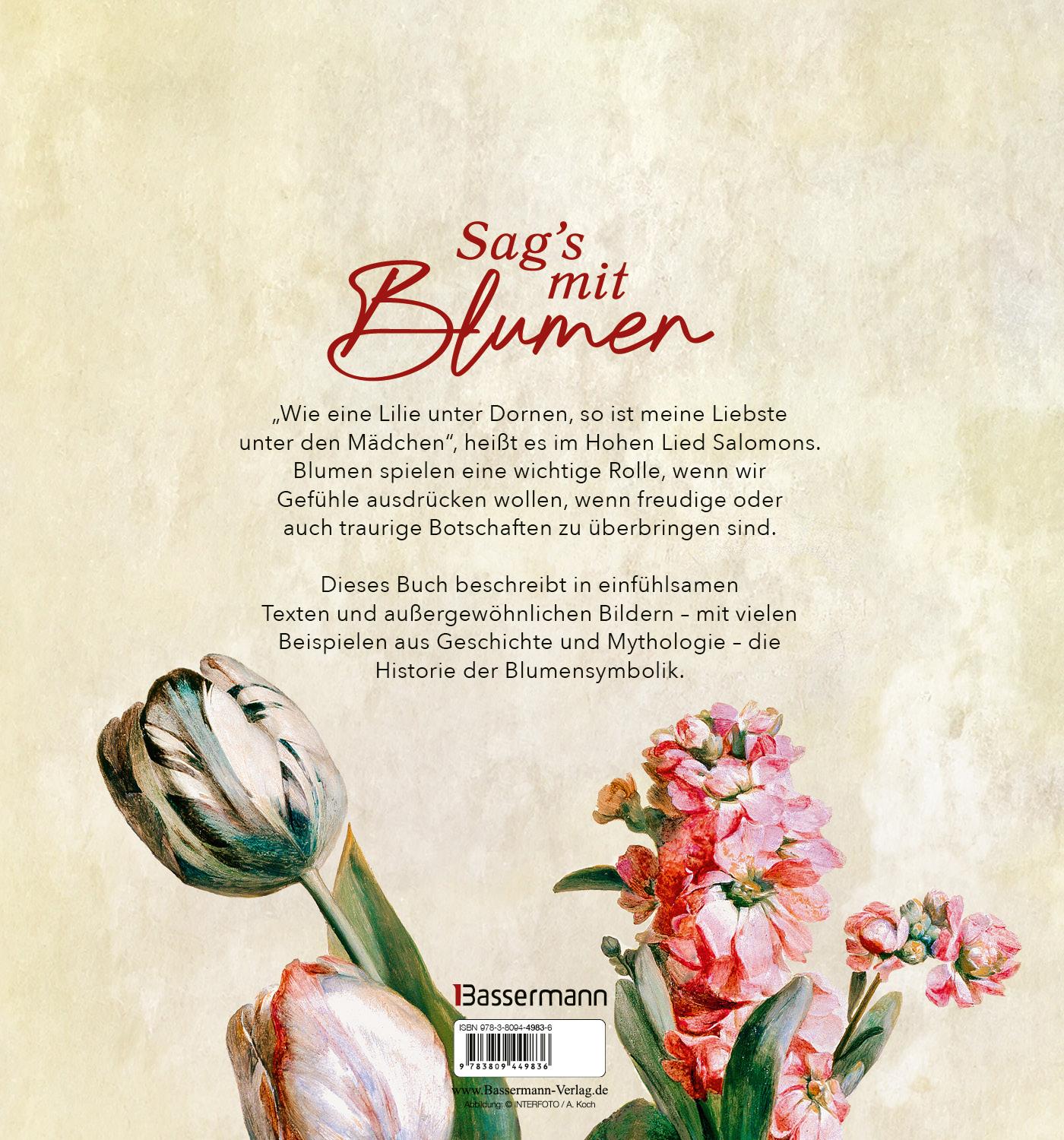 Beispielinhalt (Bild) Die Sprache der Blumen. Pflanzen und ihre symbolische Bedeutung