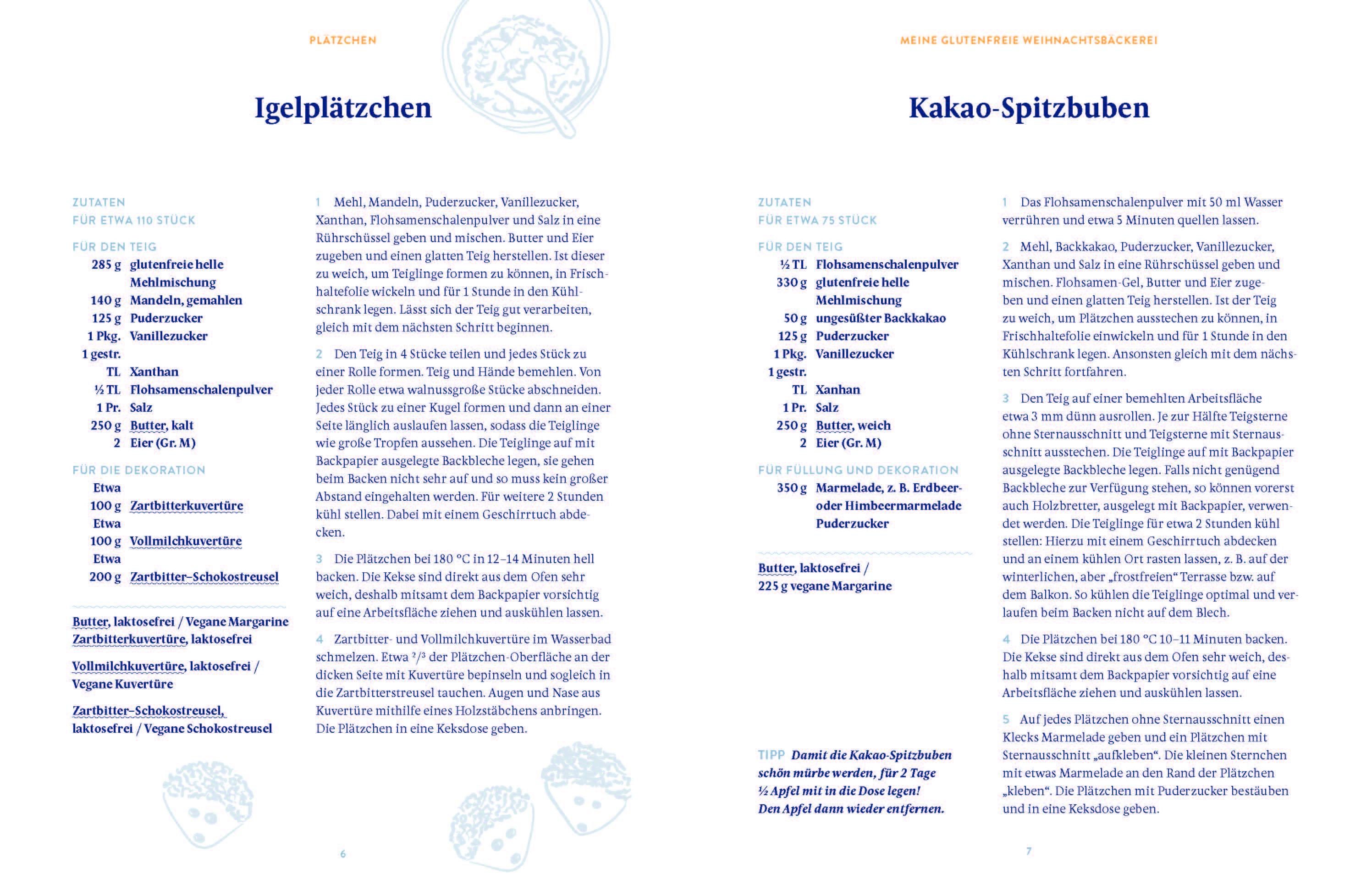 Beispielinhalt (Bild) Meine glutenfreie Weihnachtsbäckerei