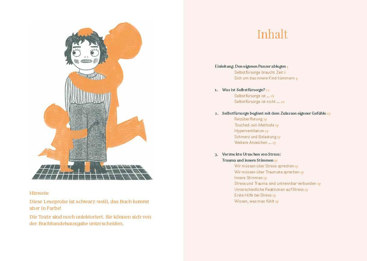 Beispielinhalt (Bild) Echte Selbstfürsorge ist eine radikale Entscheidung für dich selbst