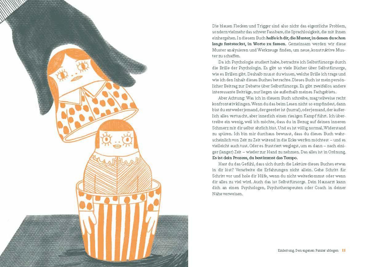 Beispielinhalt (Bild) Echte Selbstfürsorge ist eine radikale Entscheidung für dich selbst