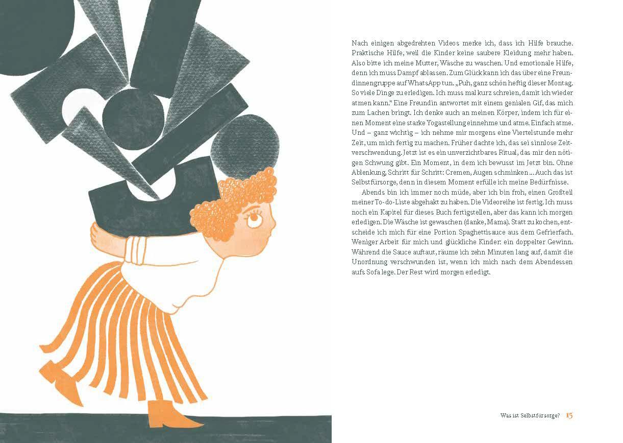 Beispielinhalt (Bild) Echte Selbstfürsorge ist eine radikale Entscheidung für dich selbst