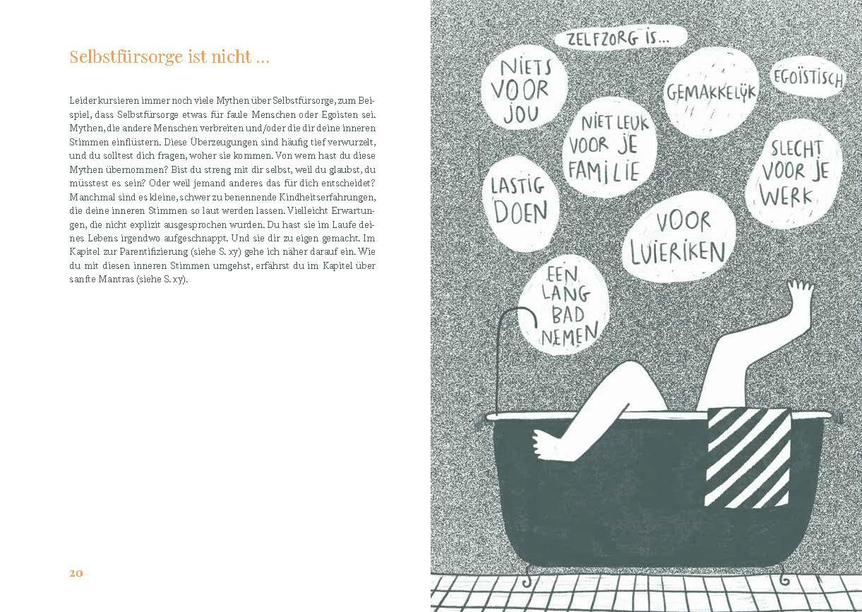 Beispielinhalt (Bild) Echte Selbstfürsorge ist eine radikale Entscheidung für dich selbst