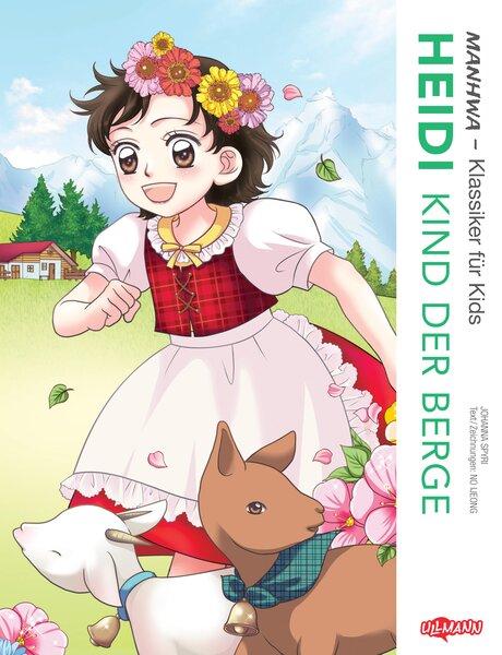 Vorderes Coverbild MANHWA - Klassiker für Kids - Heidi, Kind der Berge (komplett in Farbe)