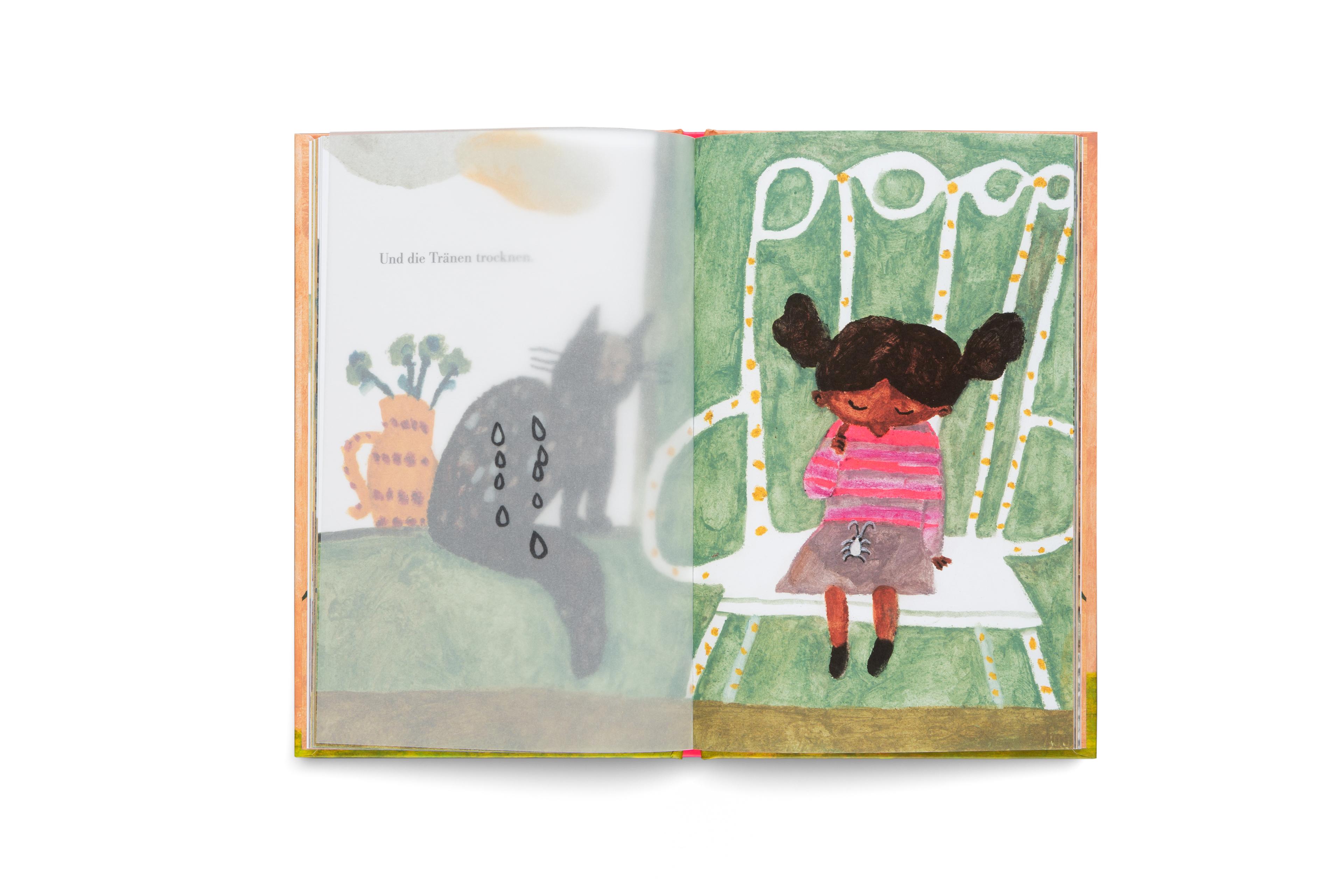 Beispielinhalt (Bild) Dinge, die vorübergehen - Ein Trostbuch für Kinder mit zauberhaften Illustrationen