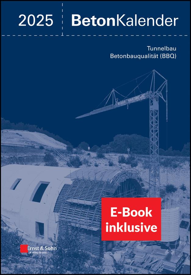 Vorderes Coverbild Beton-Kalender 2025 (2 Teile), (inkl. E-Book  als PDF)