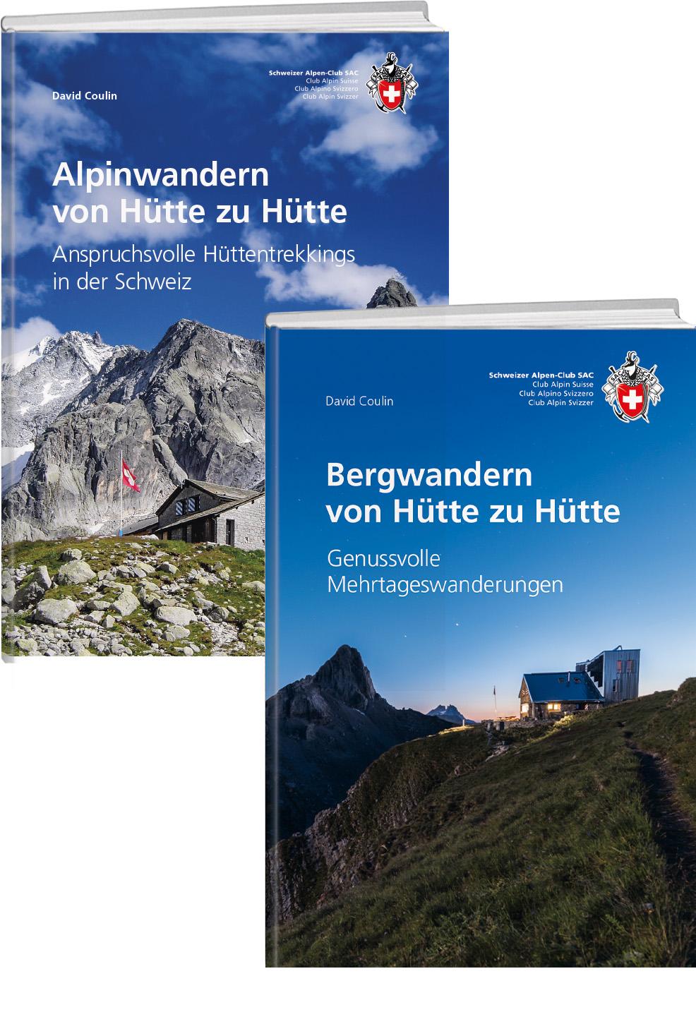 Vorderes Coverbild Kombipaket Bergwandern und Alpinwandern von Hütte zu Hütte