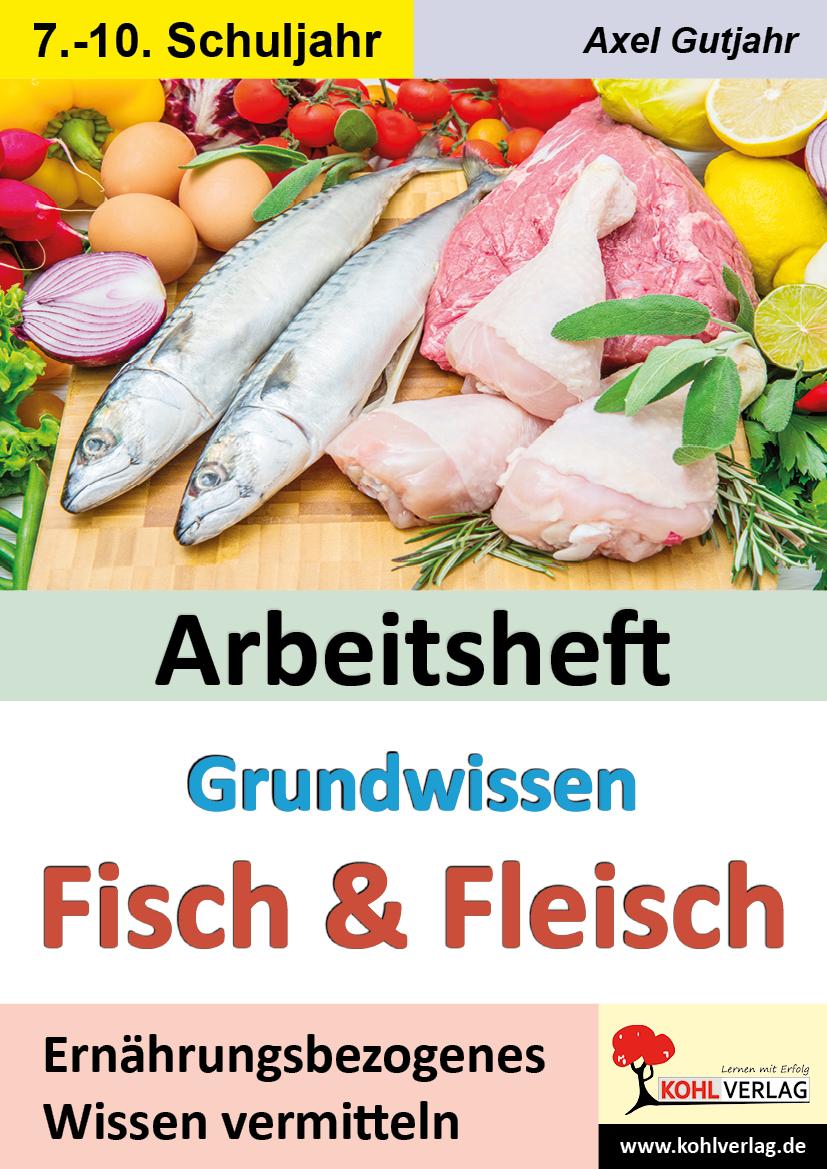 Vorderes Coverbild Arbeitsheft Grundwissen Fisch & Fleisch
