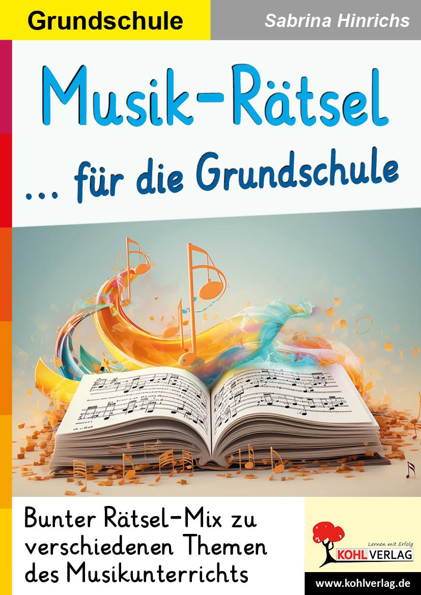 Vorderes Coverbild Musik-Rätsel für die Grundschule