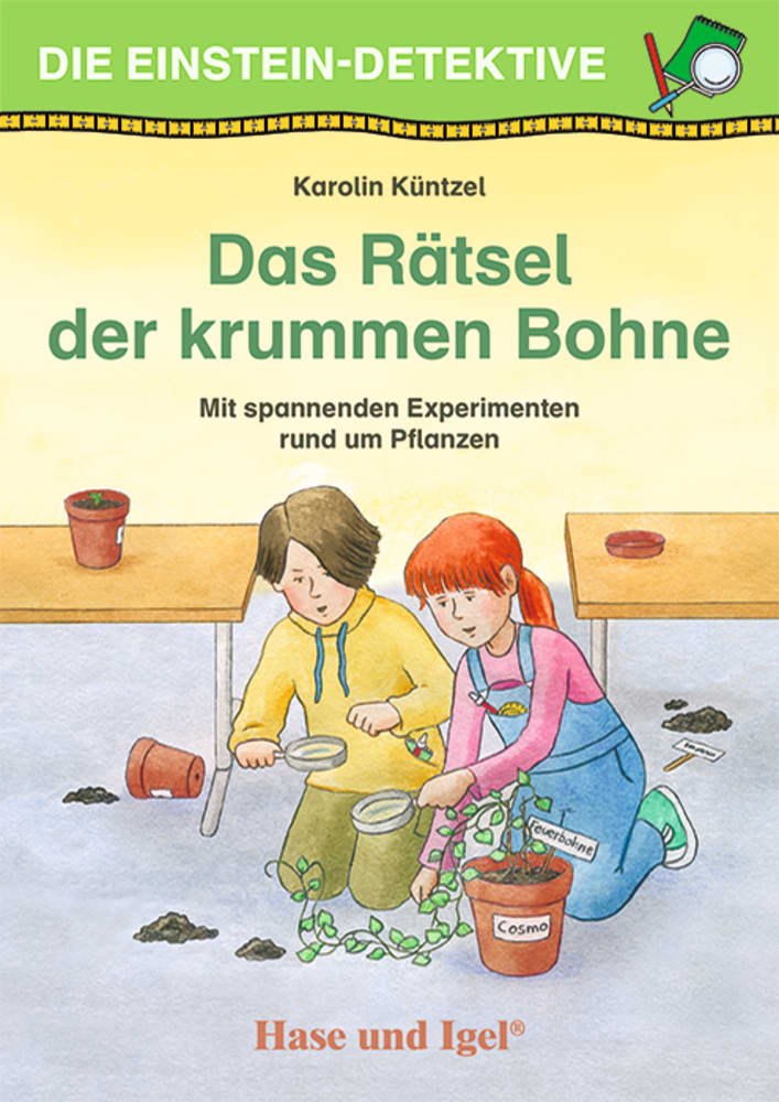 Vorderes Coverbild Die Einstein-Detektive: Das Rätsel der krummen Bohne