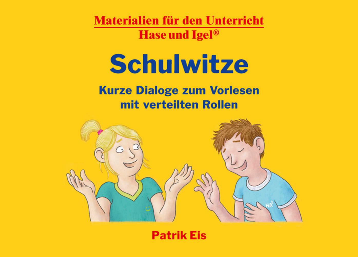 Vorderes Coverbild Schulwitze - Kurze Dialoge zum Vorlesen mit verteilten Rollen