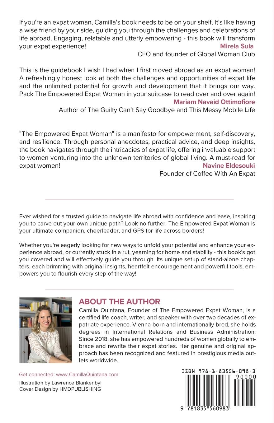 Rückseitencover The Empowered Expat Woman