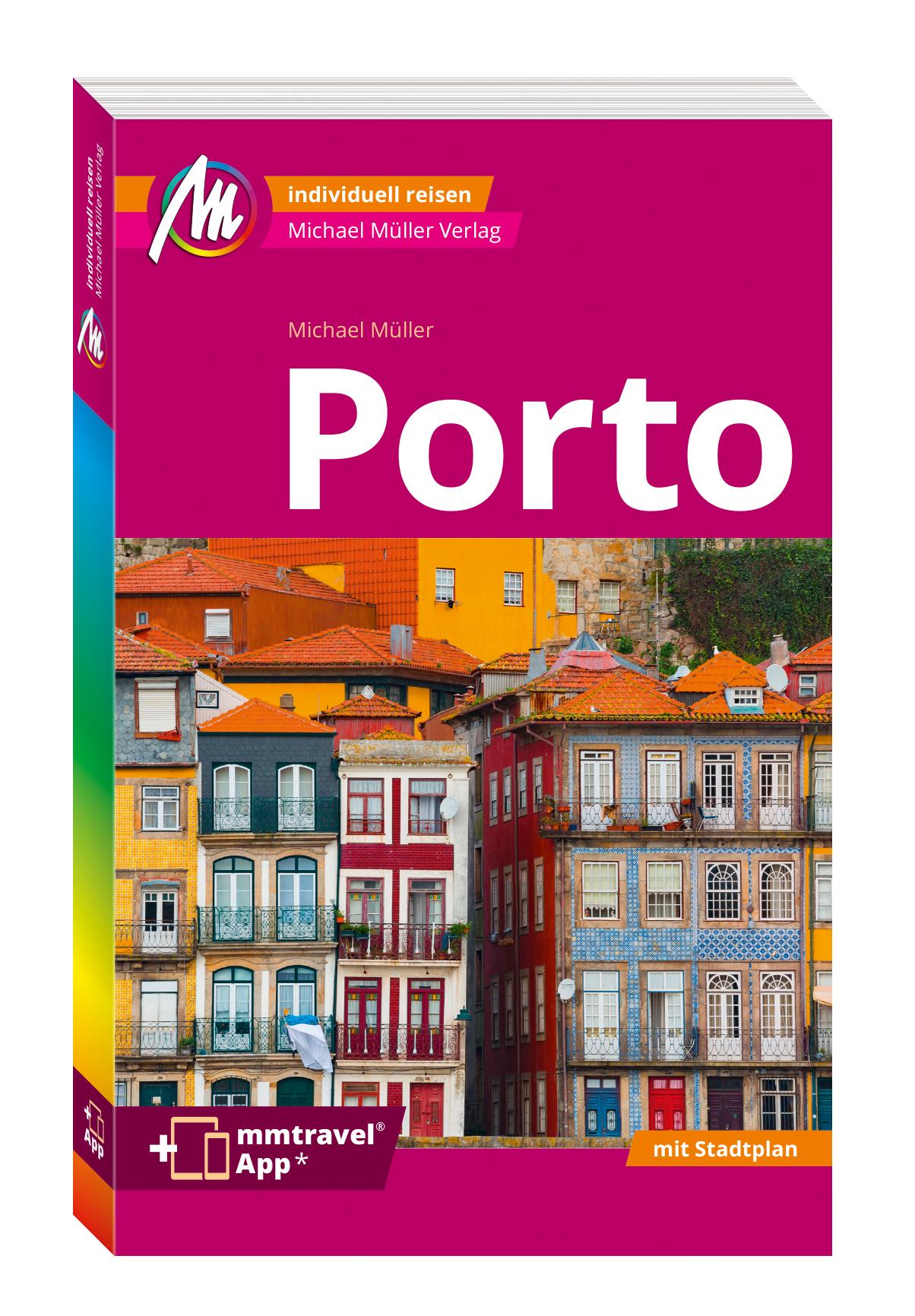 Vorderes Coverbild MICHAEL MÜLLER REISEFÜHRER Porto MM-City