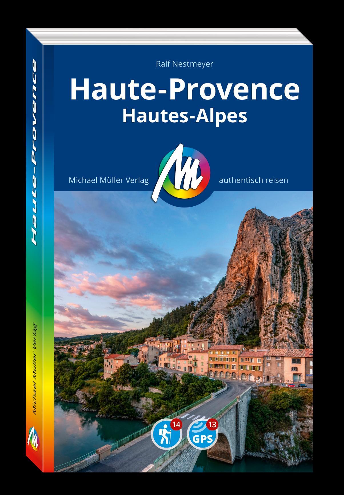 Vorderes Coverbild MICHAEL MÜLLER REISEFÜHRER Haute-Provence