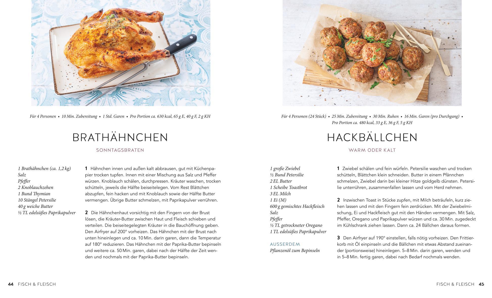 Beispielinhalt (Bild) Überraschende Ideen für deinen Airfryer