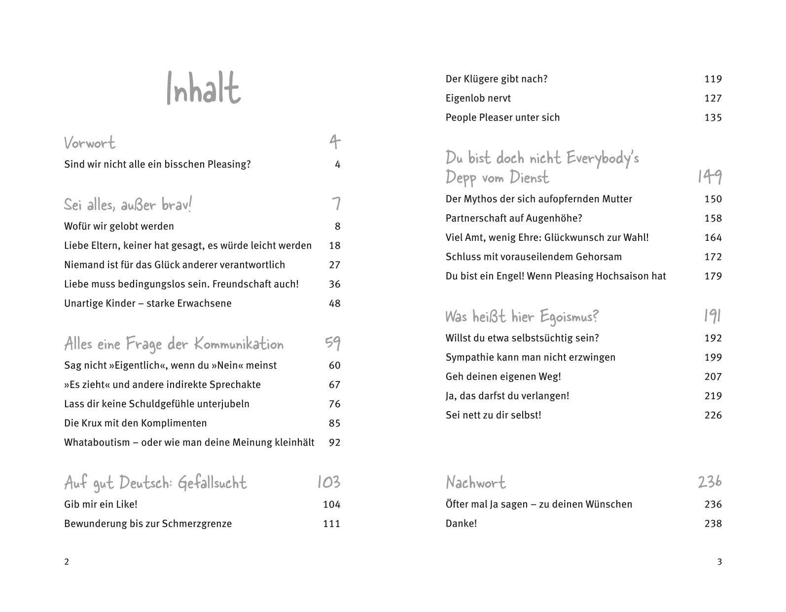 Beispielinhalt (Bild) Ab heute mach ich's mir selber recht