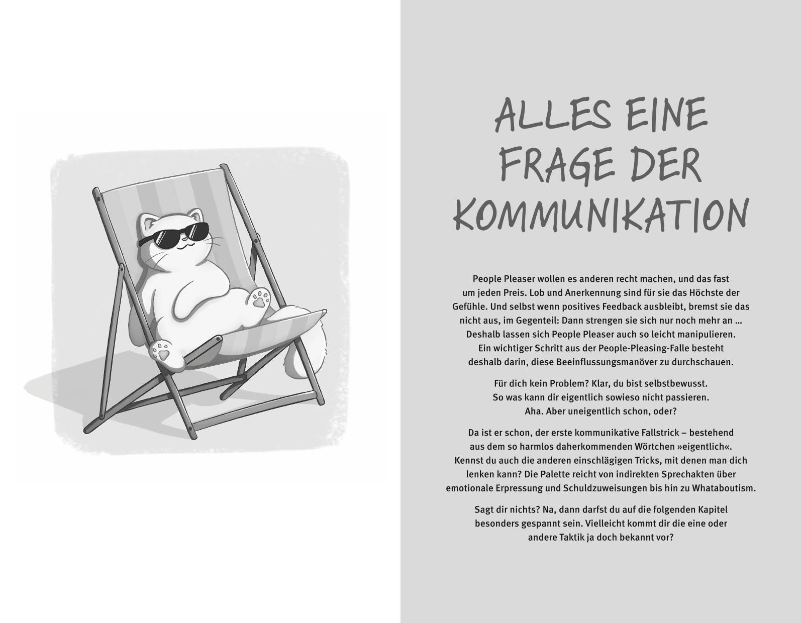 Beispielinhalt (Bild) Ab heute mach ich's mir selber recht