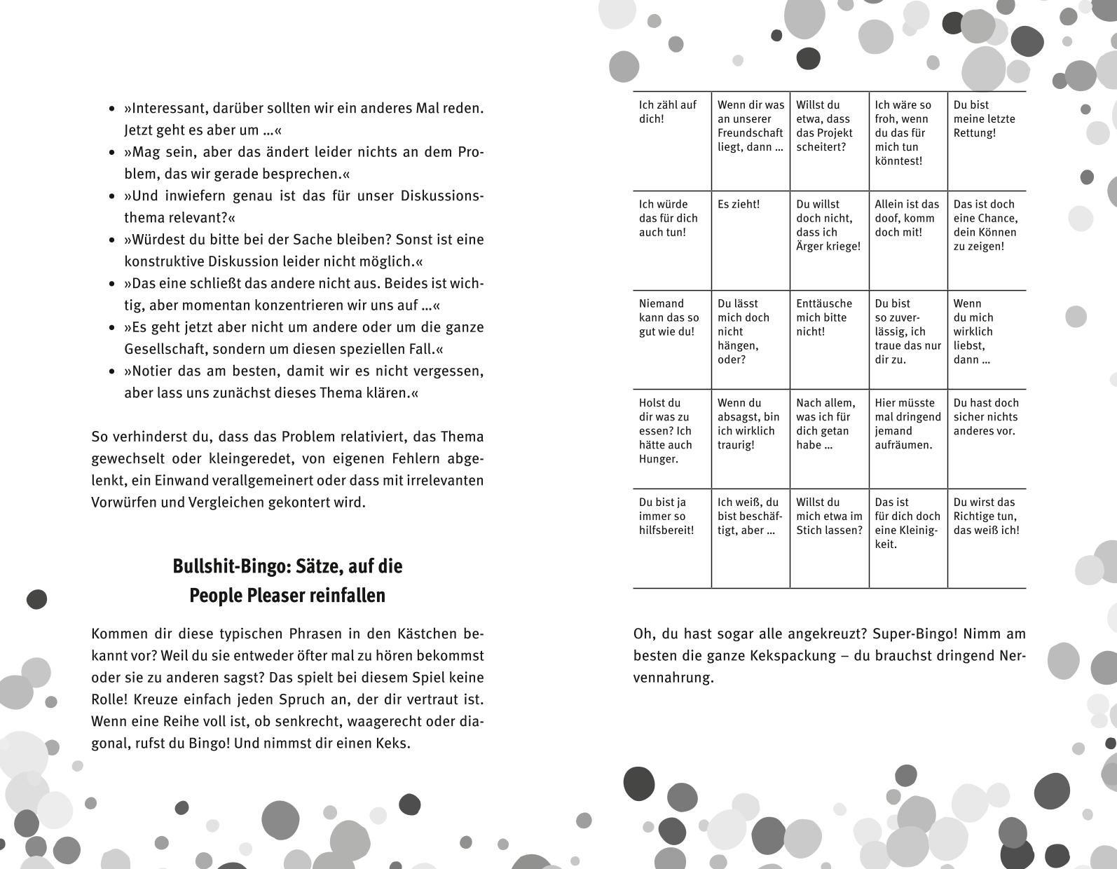 Beispielinhalt (Bild) Ab heute mach ich's mir selber recht